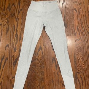 Alo Yoga Cloud Heather Alosoft leggings